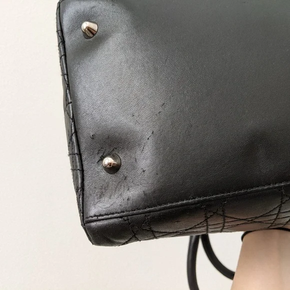 Christian Dior Lambskin Cannage Lady Dior - Picture 15 of 15